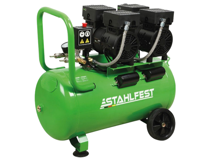 Stahlfest geluidsarme compressor – 50 liter