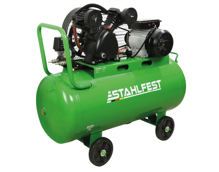 Stahlfest geluidsarme compressor – 100 liter